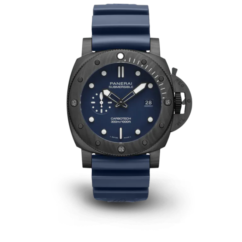 Resim SUBMERSIBLE QUARANTAQUATTRO CARBOTECH™ BLU ABISSO - AUTOMATİC 44 MM