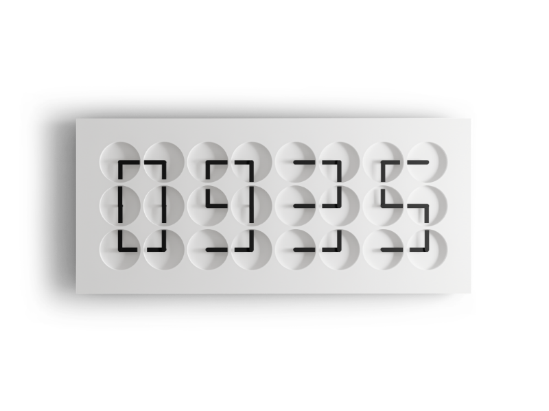 Picture of ClockClock 24 – White