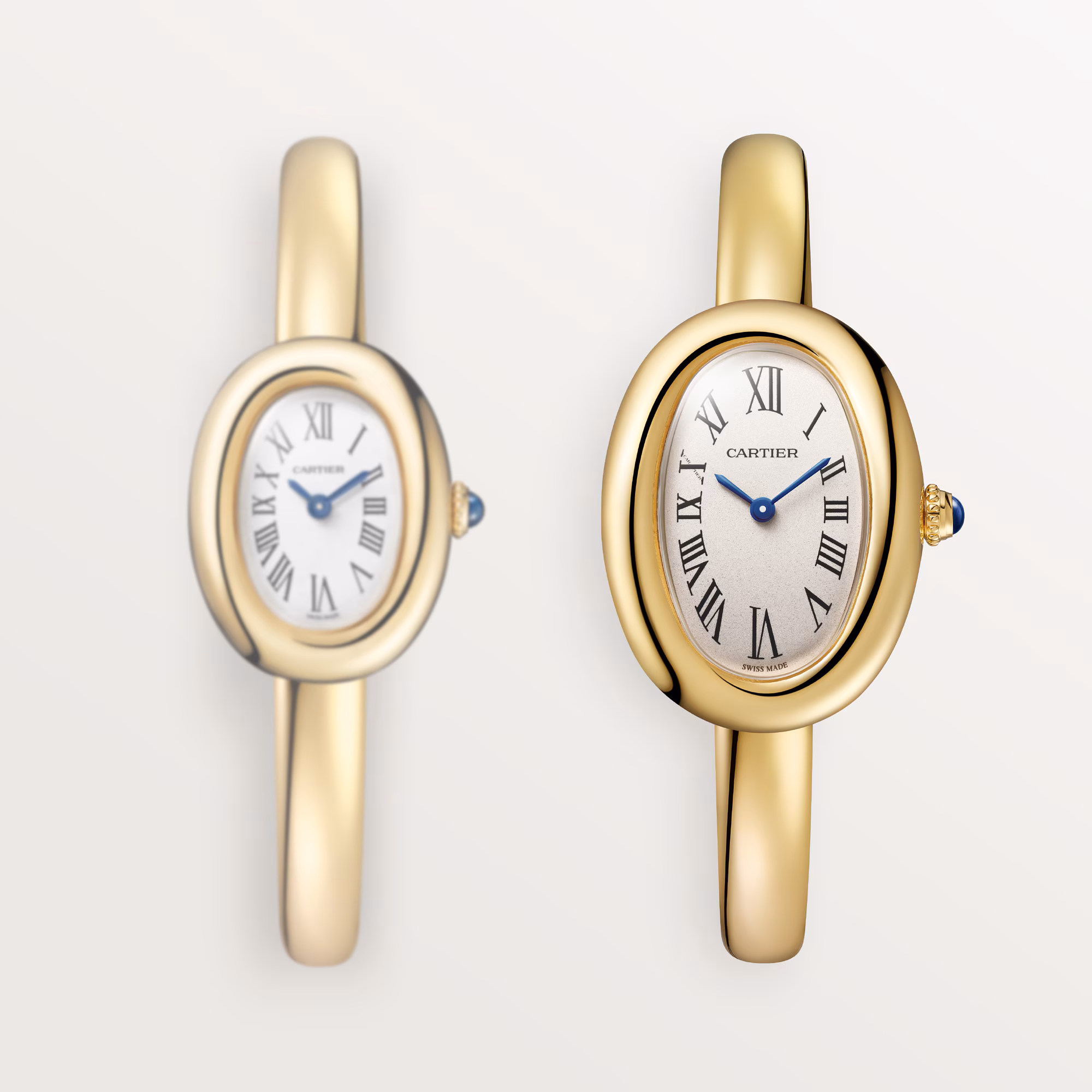Resim BAIGNOIRE WATCH YELLOW GOLD -  (SIZE 15) SMALL