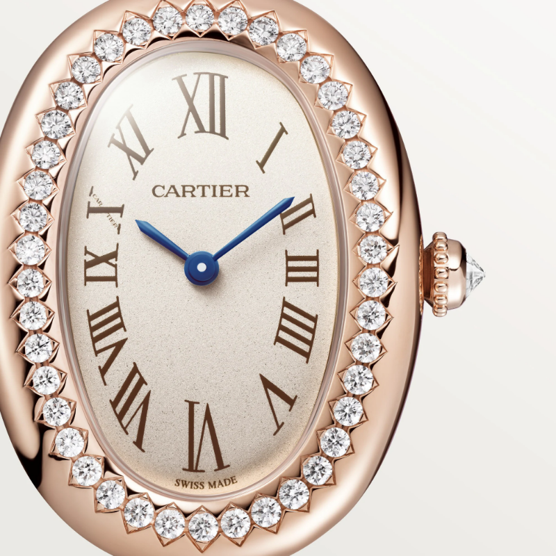 Resim BAIGNOIRE WATCH ROSE GOLD -  (SIZE 16) SMALL