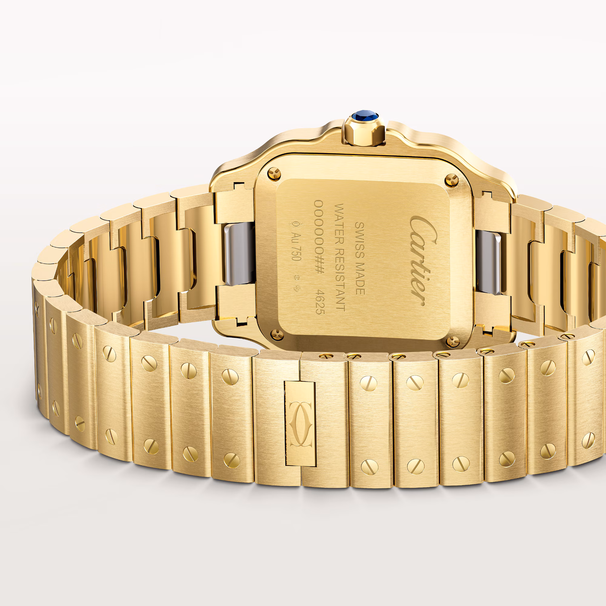 Picture of SANTOS DE CARTIER - YELLOW GOLD AUTOMATIC SMALL
