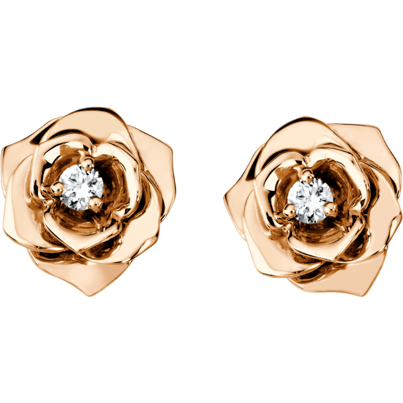 Picture of PIAGET Rose earrings