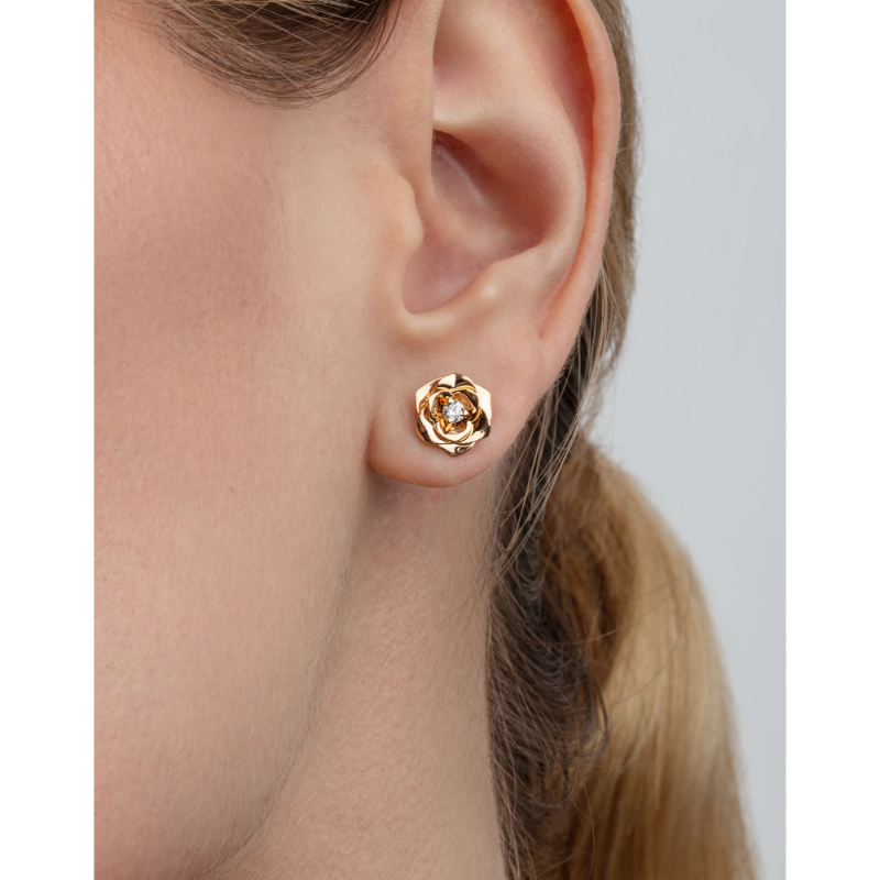 Picture of PIAGET Rose earrings